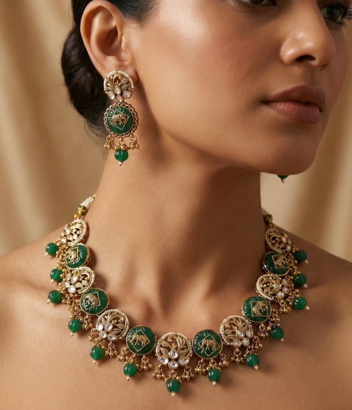 Wedding Bloom Necklace Set