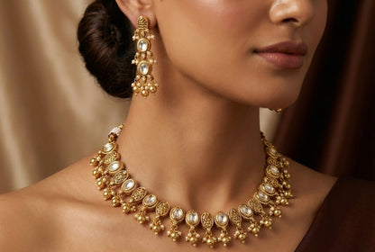 Timeless Wedding Kundan Necklace Set