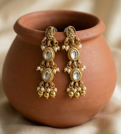 Timeless Wedding Kundan Necklace Set